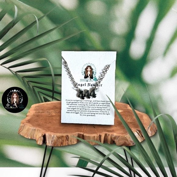 Angel Number Pendant Necklace - Picture 6 of 11